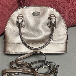 Coach Gold Dome Satchel